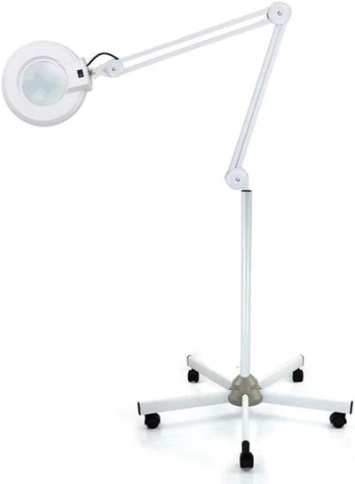 Vergrootlamp LED - Werkplek Lamp - Nauwkeurig Werk - 5x Vergroting - 24W - Wit