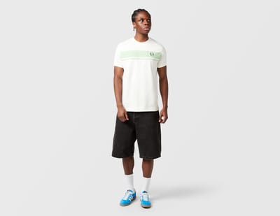T-shirt Korte Mouw Sergio Tacchini Master Crew Neck T-Shirt Gardenia/Quiet Green