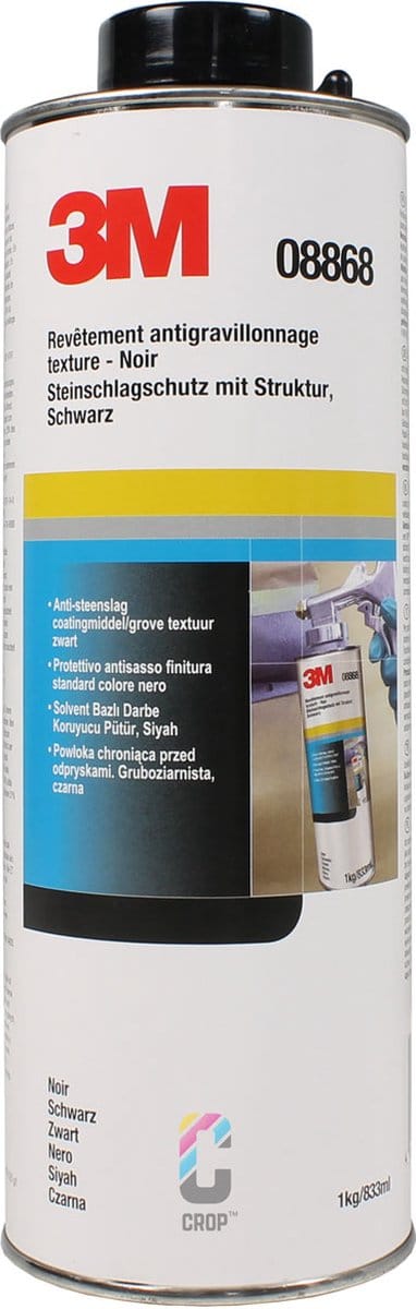 3M Anti-Steenslag Bescherming Onderschroefbus - Zwart