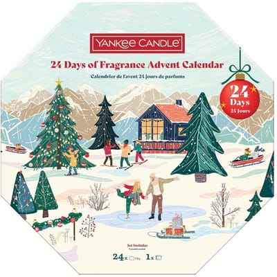 Yankee Candle - Apres Ski - Adventskalender 2025 - Krans - tot 192 branduren