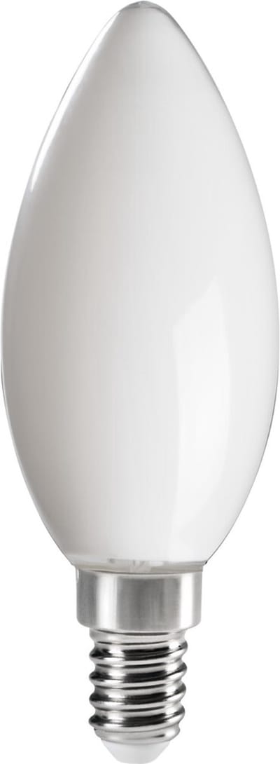 Kanlux E14 Kaarslamp 4,5W Koelwit Opaal
