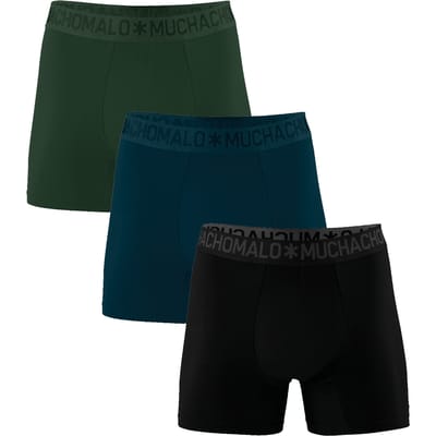 Muchachomalo Boxershort Heren – 3 Pack – 95% Katoen – Heren Ondergoed – Kleding – Stevig Ondergoed – Onderbroeken Heren