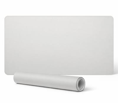 Moderne antislipmat voor tv-apparatuur, ivoorkleurig, 90x45 cm