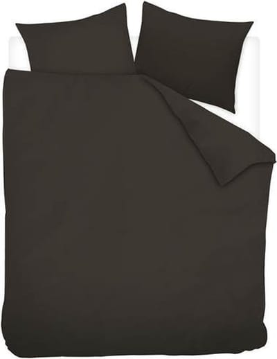 Snoozing Sade Dekbedovertrek - Tweepersoons - 200x200/220 cm - Zwart