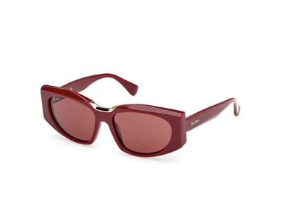MaxMara MM0144 69S shiny bordeaux 56/16/140 Vrouw Zonnebrillen