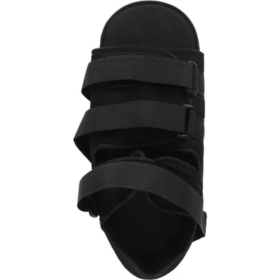 Chaussure post-opératoire pour soulager les douleurs au talon et à la cheville, botte de récupération pour fractures et ulcérations chirurgicales, taille XL XL black