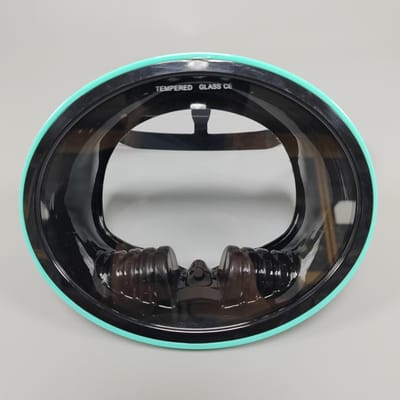Duikbril met groot gezichtsveld, high definition, anti-condens, vissersspiegel Average size