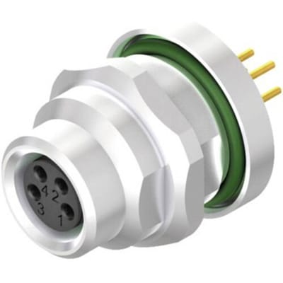 Weidmüller 2421650000 Sensor/actuator inbouwconnector M8 Aantal polen (sensoren): 8 Bus, inbouw verticaal 10 stuk(s)