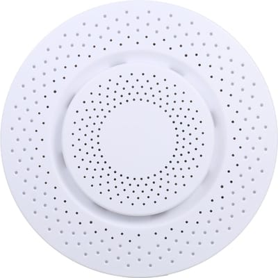 Slimme Wi-Fi Luchtkwaliteitsmonitor Binnenluchtkwaliteitsmeter Tester met App Alarm en Datalogger voor WiFi version wit