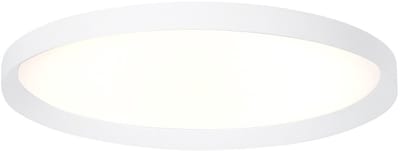 Plafondlamp Flady 3686W wit Ø50 4600 Lumen kunststof/metaal Steinhauer Modern