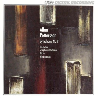 CD ALLAN PETTERSSON - DEUTSCHES SYMPHO - Symfonie nr. 9 9992312 cpo 1994 Duitsland Klassiek Gebruikt