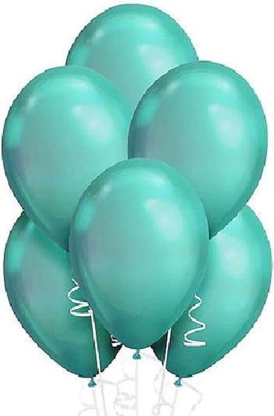 Daily Style – Ballonnen – Chroom Groen – 10 stuks – Feestdecoratie