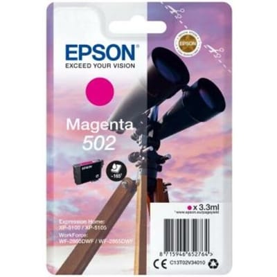 Epson Inktcartridge 502 (C13T02V34010) Magenta