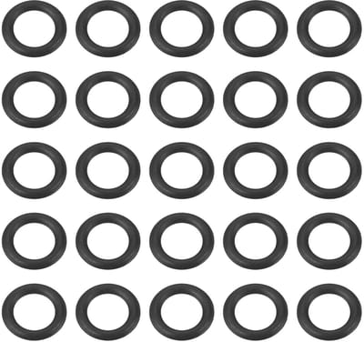 50 Stuks Nitril Rubber O-Ringen 6mm DE 4mm DI 1mm Voor Waterdichte Afdichting en Reparatie van Auto's en Machines