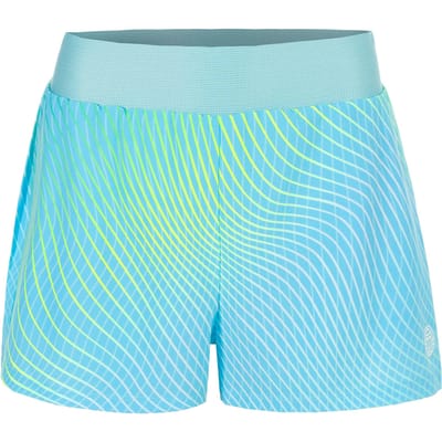 BIDI BADU Out of Control 2in1 Shorts Dames-lichtblauw, neongeel