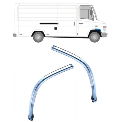 Reparatiepaneel voorste spatbord voor Mercedes Vario 1996- / Links + Rechts