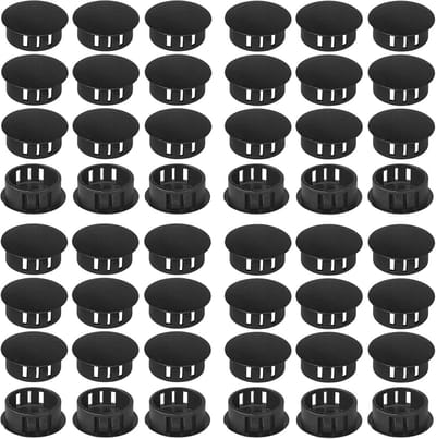 50 Stuks Afdekdoppen 50 mm voor Schroefgaten en Buisjes