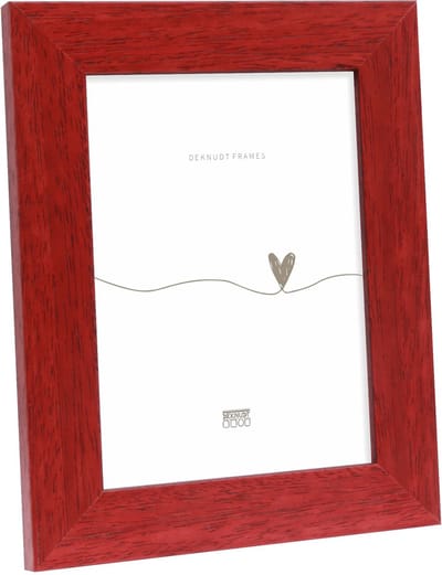 Deknudt Frames fotolijst S226K4 - rood - hout - breed - 10x15 cm