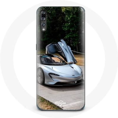 Coque - MANIACASE - Huawei p20 - Formule 1 McLaren - Gris - Rigide - Sportif gris