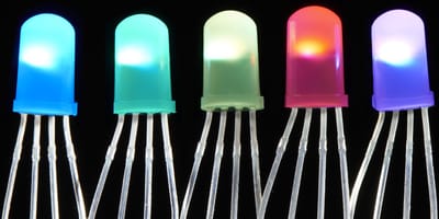 NeoPixel LED RGB diffuus 5mm through-hole WS2811 van Adafruit 1938