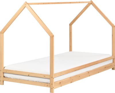 APPY - Kinderbed - Lichtbruin - 90 x 200 cm - Dennenhout