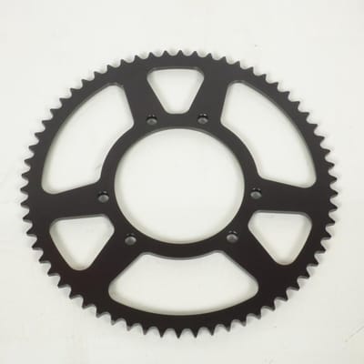 Couronne de transmission pour moto Peugeot 50 XP6 62 dts Pas 420 Ø105mm