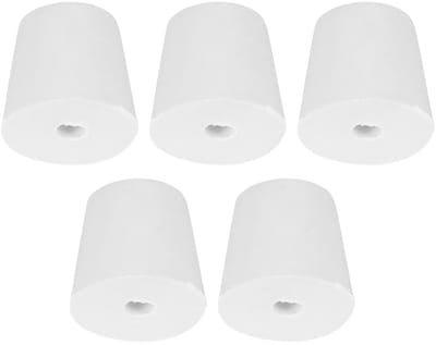 Dailygoods- Rubberen Stop 5 Stuks - Taps Toelopende Afdichting - Laboratoriumstop - Silicone Pluggen - Bodemdiameter 26 mm - Bovendiameter 33 mm - Afdichtstop