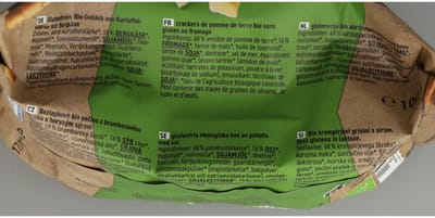 Schnitzer Grissini Cheese Biologisch Glutenvrij - 100 gr