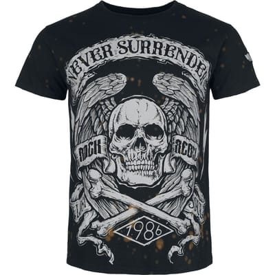 Rock Rebel by EMP - Rock T-shirt - Skulls & Details - M tot XL - voor Mannen - zwart