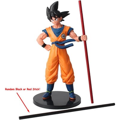 Figurine Anime Hot Dragon Ball Son Goku Super Saiyan 22cm Modèle d'Action Goku Modèle Cadeaux Ornements de Collection Figurines pour Enfants orange