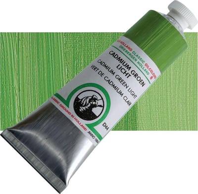 Oil paint Old Holland 40ml – 044 Cadmium Green Light