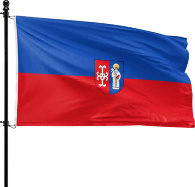VlagDirect - Brunssum vlag - Gemeente Brunssum vlag - 90 x 150 cm.