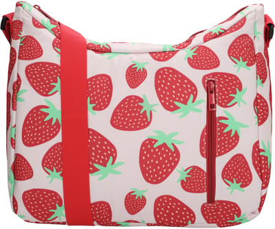 Zebra Trends Sally Deluxe Crossbodytas - Schoudertas - Koeltas - Koelvak - Strandtas - Aardbei