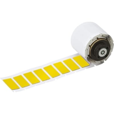 Brady M6-03-7593-YL polyester labels geel | 27 mm x 15 mm (origineel)