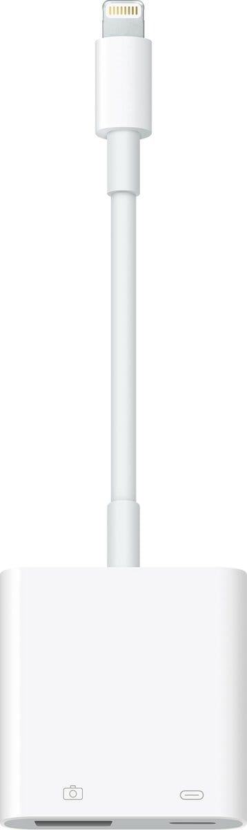 Apple - Lightning Adapter - Lightning naar USB‑A - USB 3.0 - Wit