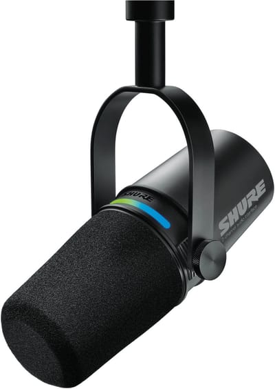 Shure MV7I microfoon Zwart - Studio Microfoon