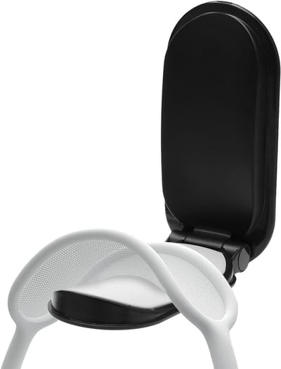 Opvouwbare Wandbeugel voor Hoofdtelefoons, Compacte Hoofdtelefoonstandaard voor Bureau en Wandmontage, Ruimtebesparend en Stijlvol Ontwerp