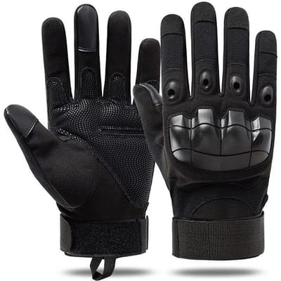 Tactische Handschoenen Mannen Buiten Tactische Beschermende Sport Training Buiten Militaire Fans Rijden Volledige Vinger Handschoenen L
