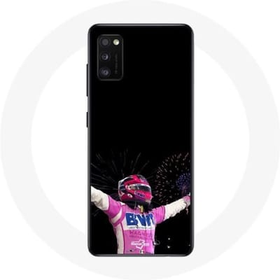 Coque Samsung Galaxy A41 Formule 1 Sergio Pérez Mendoza gagné la course