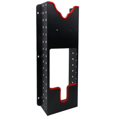 Support de polisseuse de voiture, support de rangement mural multifonctionnel pour machine de polissage et de meulage pour voiture noire rouge