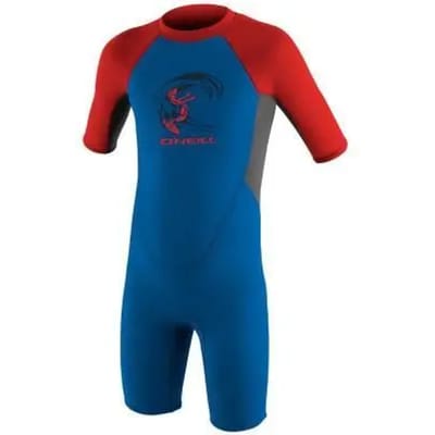 2026 O'Neill Peuter Reactor 2mm Rug Ritssluiting Shorty Wetsuit -