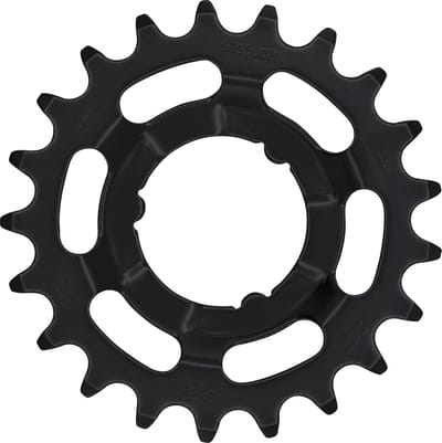 KMC Tandwiel 21T - Gehard Chromoly Staal - Zwart - Voor Shimano Versnellingsnaven