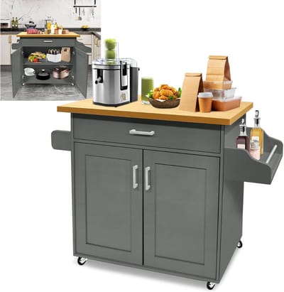 DailySupplies® Keukeneiland Verplaatsbaar - Keukentrolley - Keukenwagen