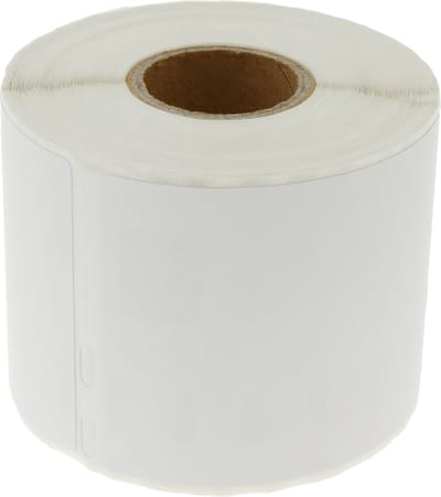 BeMatik - Rol van 320 zelfklevende etiketten compatibel met Dymo S0722440 en 99015 54x70mm 10-pack