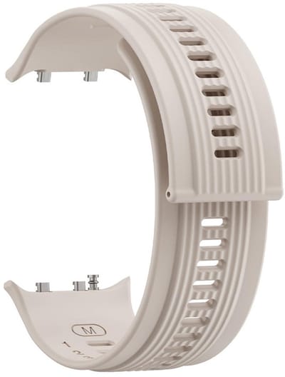 Siliconen bandje - geschikt voor Huawei Watch D2 - beige