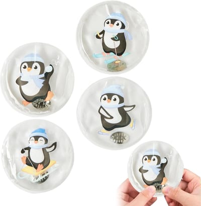 Dailygoods - 4 Stuks Herbruikbare Zakwarmers - Handwarmer voor Kinderen en Volwassenen
