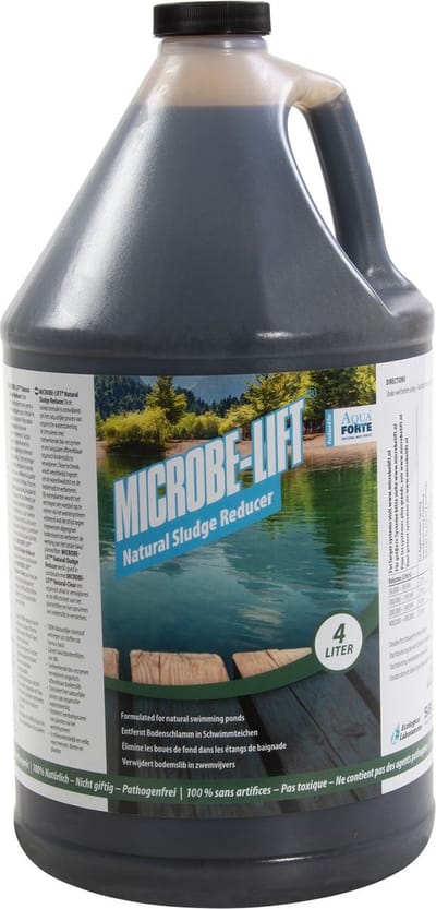 Microbe lift Sludge Reducer voor zwemvijvers 4L (verwijdert bodemslib)