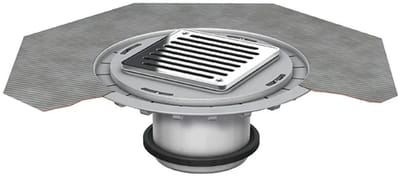ACO Opzetstuk AV-Selecta 148x148/ K3/ PP/Roest V2A vastgeschroefd, 5141.91.52