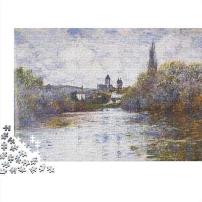 Houten Puzzel - Kunst Legpuzzel - Ontspanning Thuis - Met Bonus Poster - 1000 Stukjes - Meerkleurig
