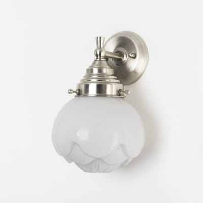 Wandlamp Paeonia Royal Matnikkel - Art Deco Trade